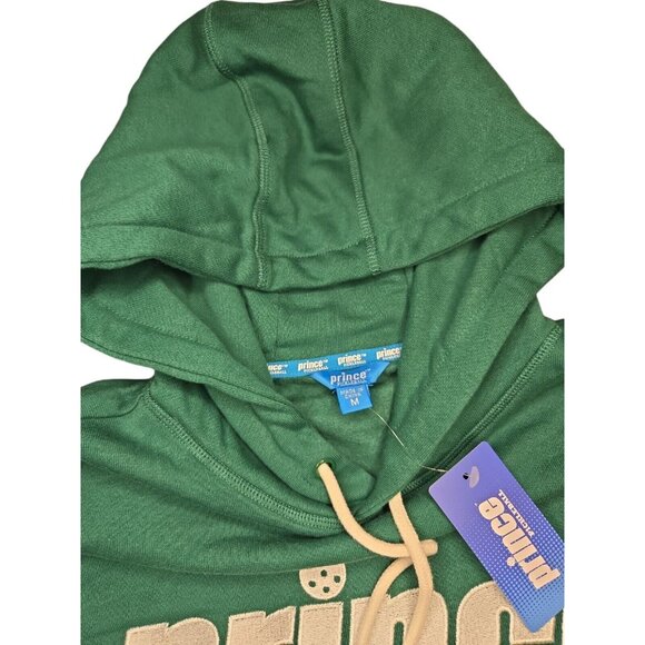 NWT Prince Pickleball Men's M Fleece Hooded Pullover Sweatshirt Green - Picture 3 of 3